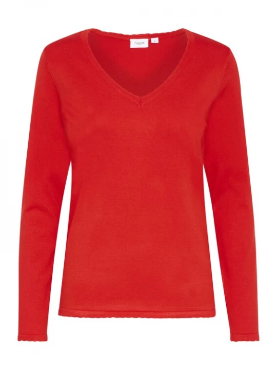 Foto van product SAINT TROPEZ Trui 'MilaSZ' knalrood