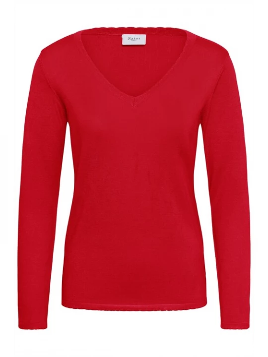 Foto van product SAINT TROPEZ Trui 'MilaSZ' rood