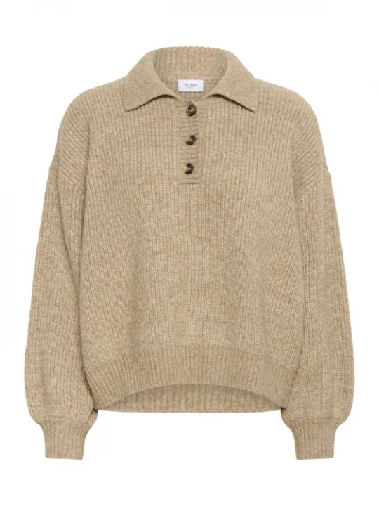 Foto van product SAINT TROPEZ Trui 'Ottoline' beige
