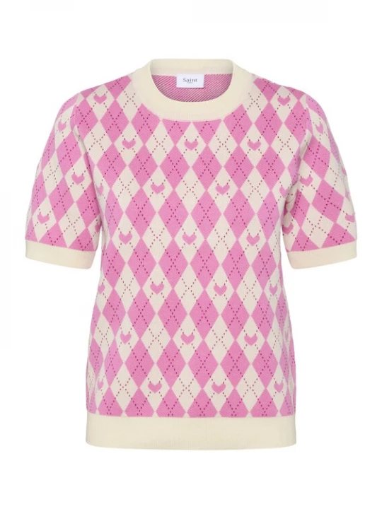 Foto van product SAINT TROPEZ Trui 'PamillaSZ SS' wit