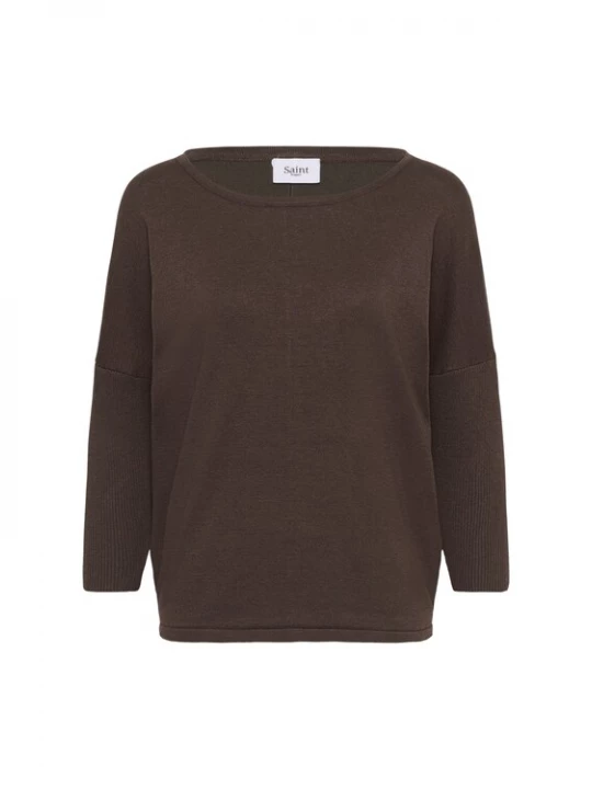 Foto van product SAINT TROPEZ Trui 'SZMila' chocoladebruin