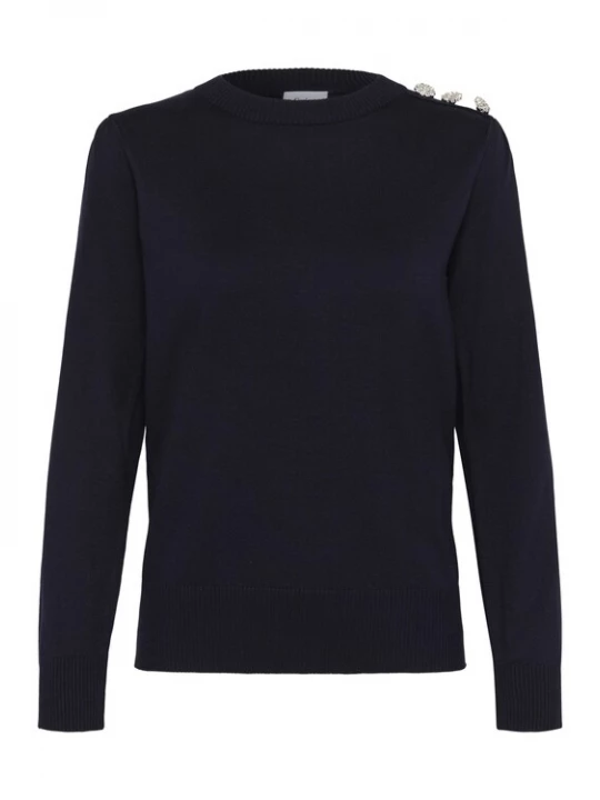 Foto van product SAINT TROPEZ Trui 'Zoe' nachtblauw
