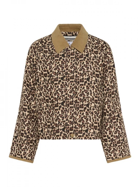Foto van product SAINT TROPEZ Tussenjas 'Olivienne' bruin / lichtbruin