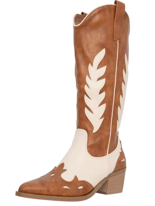 Foto van product Salinyang Cowboylaarzen camel / lichtbeige
