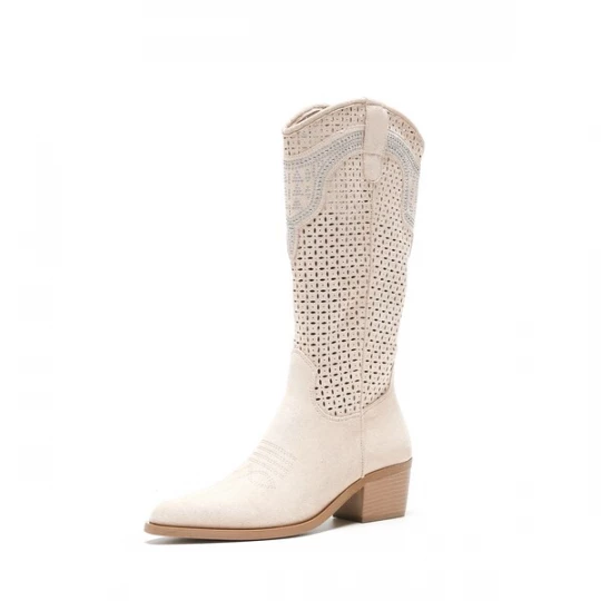 Foto van product Salinyang Cowboylaarzen ecru
