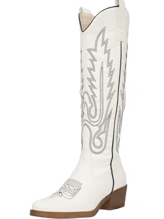 Foto van product Salinyang Cowboylaarzen wit