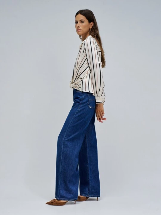 Foto van product Salsa Jeans Blouse beige / bruin / zwart