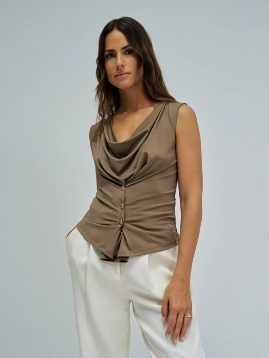 Foto van product Salsa Jeans Top bruin