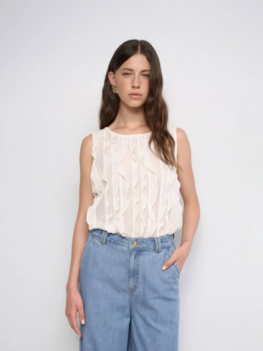 Foto van product Salsa Jeans Top wit