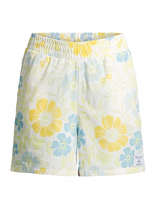 Foto van product salzhaut Broek 'Leed' blauw / geel / olijfgroen / offwhite