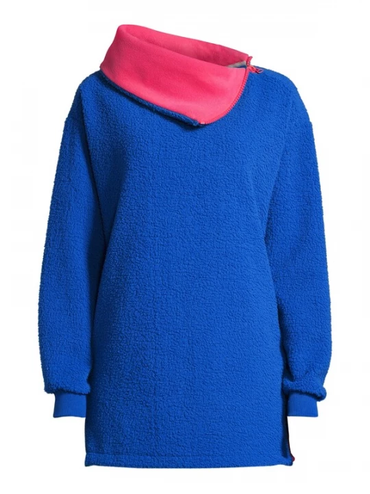 Foto van product salzhaut Oversized trui 'Obrosch' blauw / pink