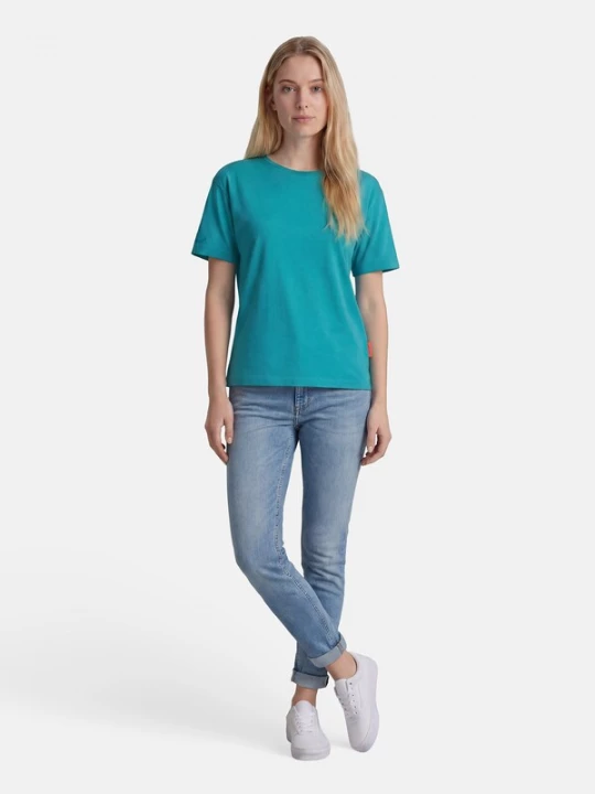 Foto van product salzhaut Shirt 'Amuseern' petrol
