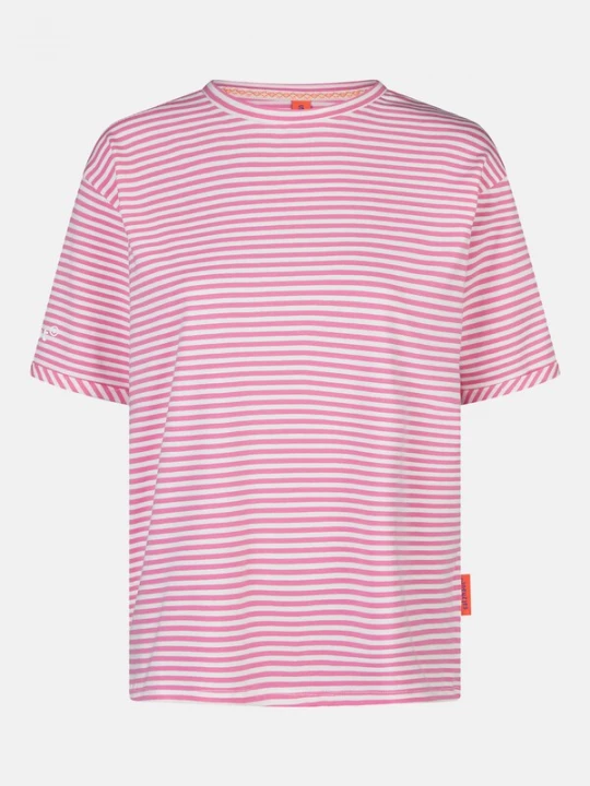 Foto van product salzhaut Shirt 'Baak' rosa / offwhite