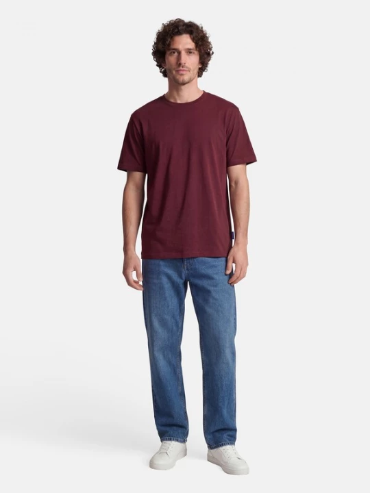Foto van product salzhaut Shirt 'Diek' merlot