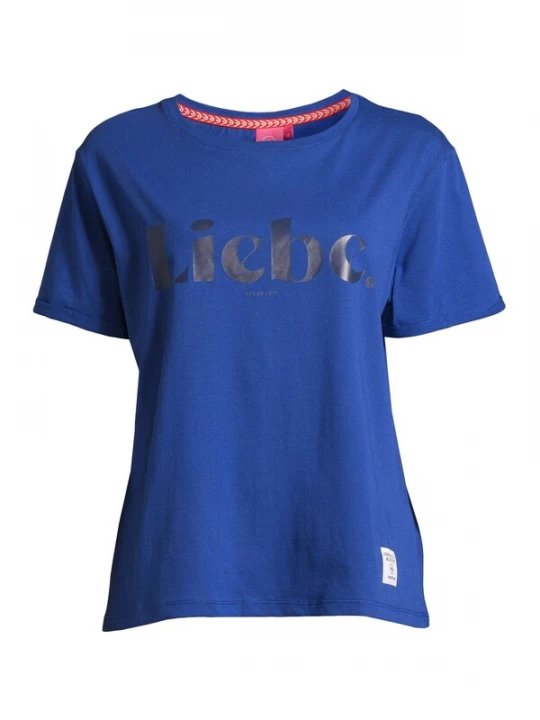 Foto van product salzhaut Shirt 'MORATZ' ultramarine blauw