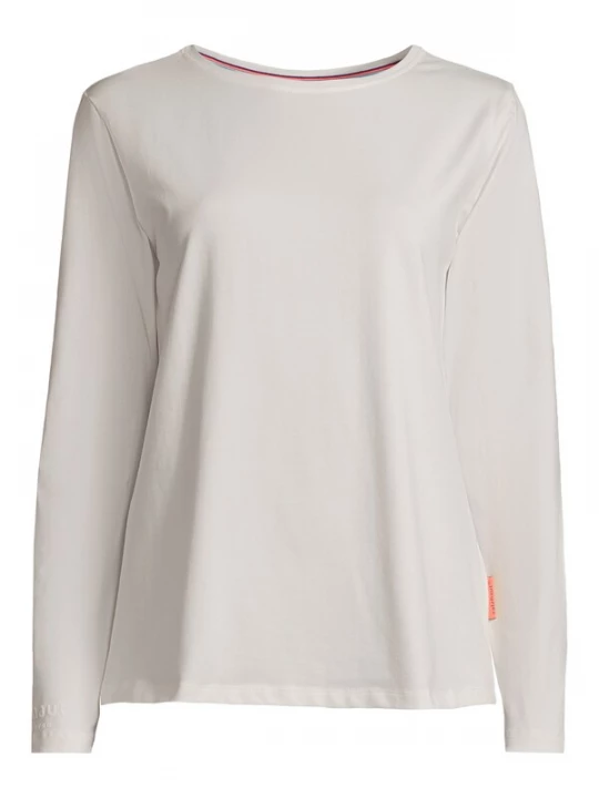 Foto van product salzhaut Shirt 'SCHATEKE' grijs / lila / oranje / zwart