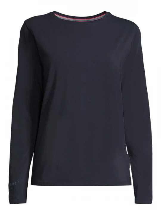 Foto van product salzhaut Shirt 'SCHATEKE' navy / oranje / pink