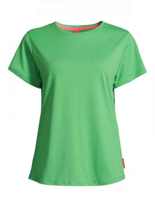 Foto van product salzhaut Shirt 'Steentje' groen gemêleerd