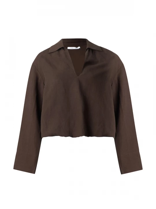 Foto van product Samsøe Samsøe Blouse 'Daphne' chocoladebruin