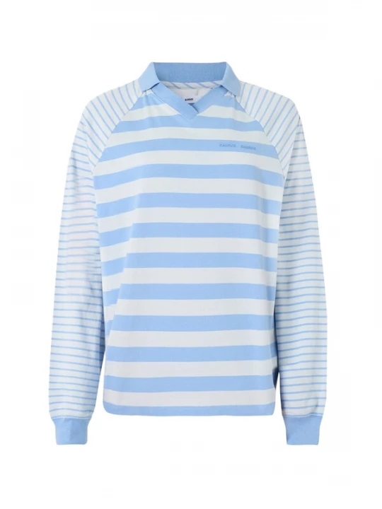 Foto van product Samsøe Samsøe Shirt 'Ella' hemelsblauw / wit