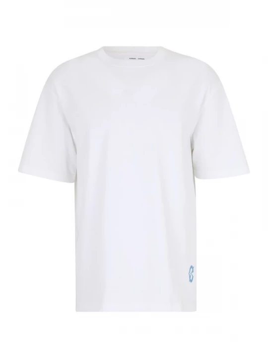 Foto van product Samsøe Samsøe Shirt 'Saswirl' azuur / wit