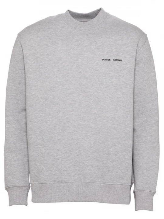 Foto van product Samsøe Samsøe Sweatshirt 'Norsbro' grijs / zwart