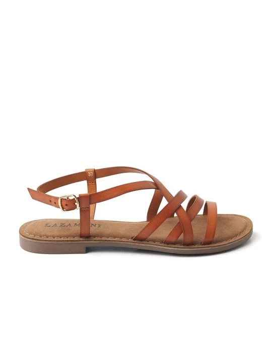 Foto van product Sandalen Lazamani cognac