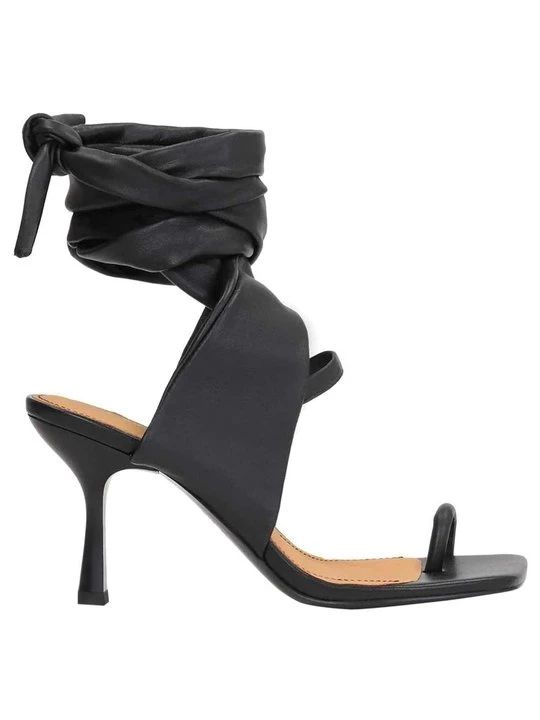 Foto van product Sandalen met enkelbandjes Kazar zwart