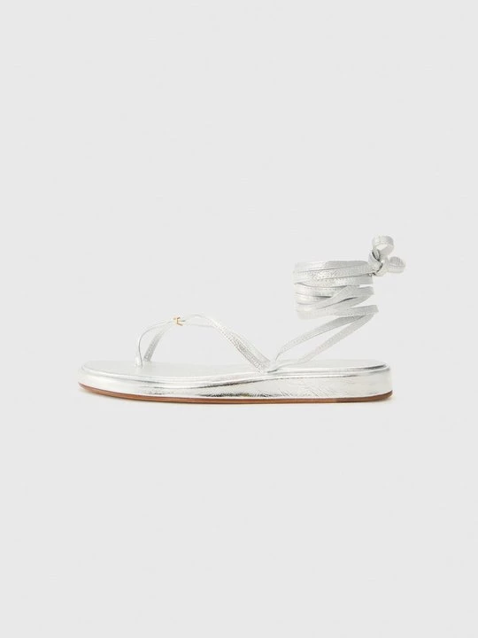 Foto van product Sandalen met enkelbandjes Tory Burch zilverkleurig
