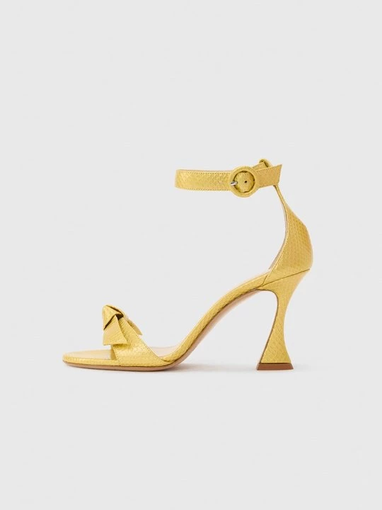 Foto van product Sandalen met hoge hak Alexandre Birman goudkleurig