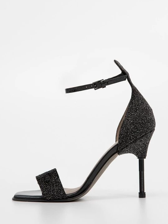 Foto van product Sandalen met hoge hak AllSaints zwart