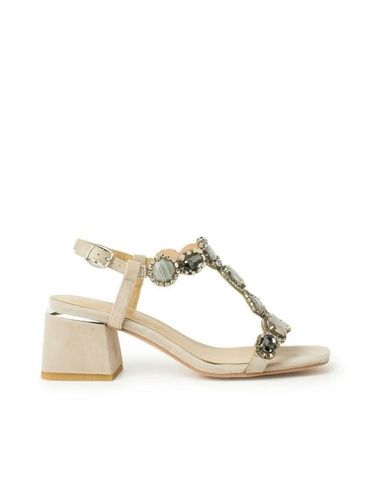 Foto van product Sandalen met hoge hak Alma en Pena donkergrijs