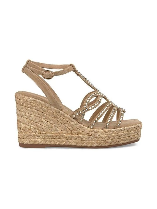 Foto van product Sandalen met hoge hak Alma en Pena lichtbruin