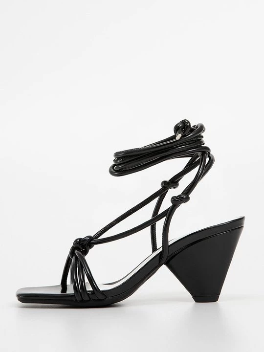 Foto van product Sandalen met hoge hak Armani Exchange zwart