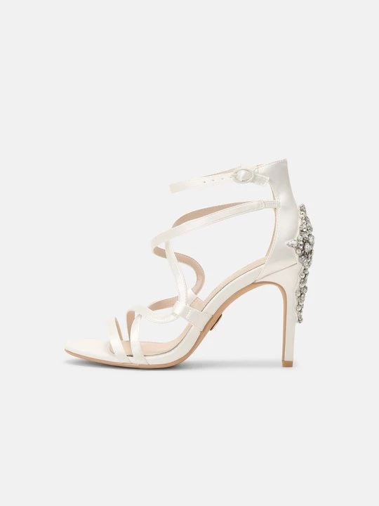 Foto van product Sandalen met hoge hak Buffalo crème