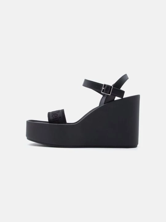 Foto van product Sandalen met hoge hak Calvin Klein zwart