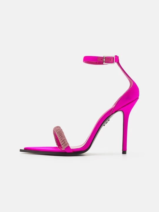 Foto van product Sandalen met hoge hak David Koma donkerroze