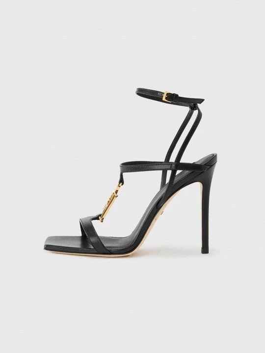 Foto van product Sandalen met hoge hak Elisabetta Franchi zwart