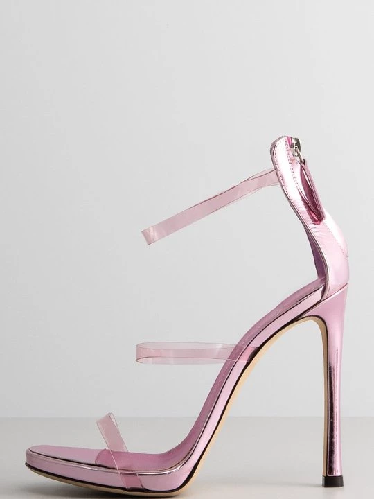 Foto van product Sandalen met hoge hak Giuseppe Zanotti donkerroze