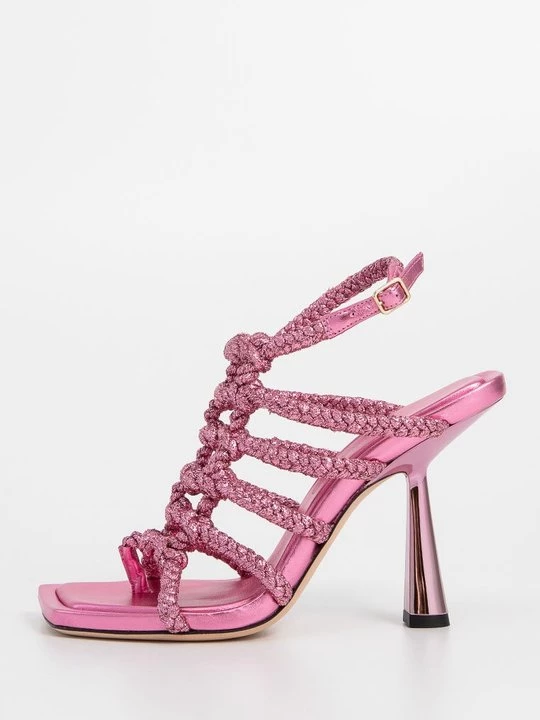 Foto van product Sandalen met hoge hak Jimmy Choo donkerroze