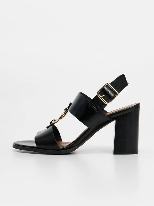 Foto van product Sandalen met hoge hak Jonak zwart