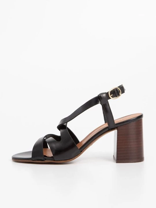 Foto van product Sandalen met hoge hak Jonak zwart
