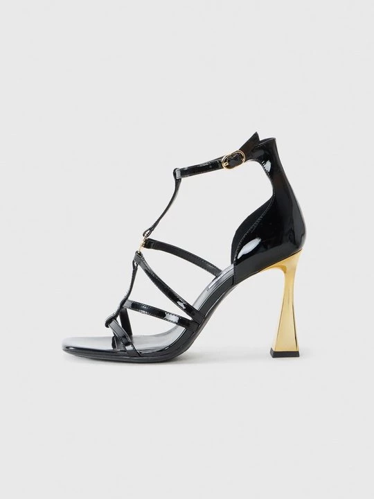 Foto van product Sandalen met hoge hak KARL LAGERFELD zwart