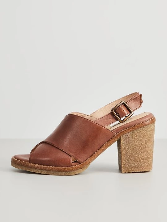 Foto van product Sandalen met hoge hak MANAS bruin