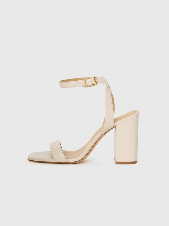 Foto van product Sandalen met hoge hak Michael Kors crème