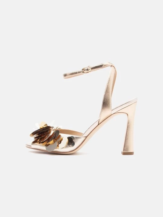 Foto van product Sandalen met hoge hak Michael Kors goudkleurig