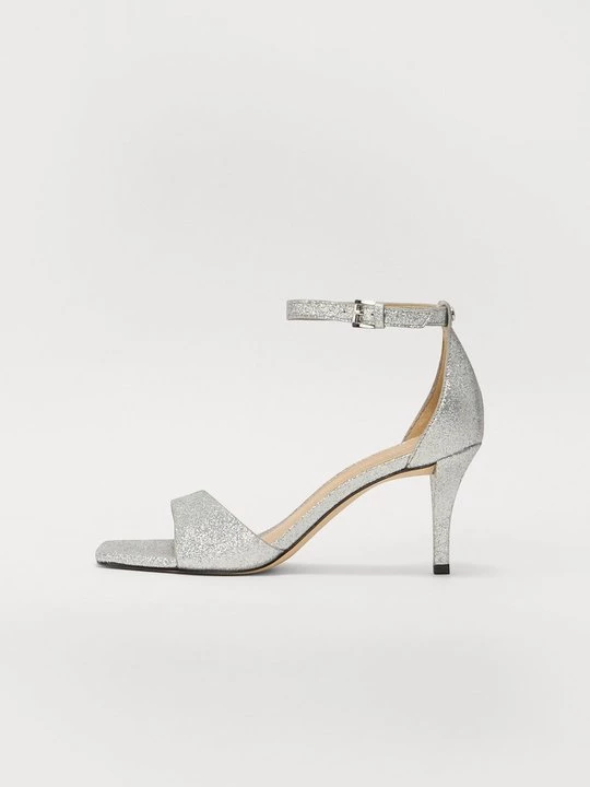 Foto van product Sandalen met hoge hak Michael Kors zilverkleurig