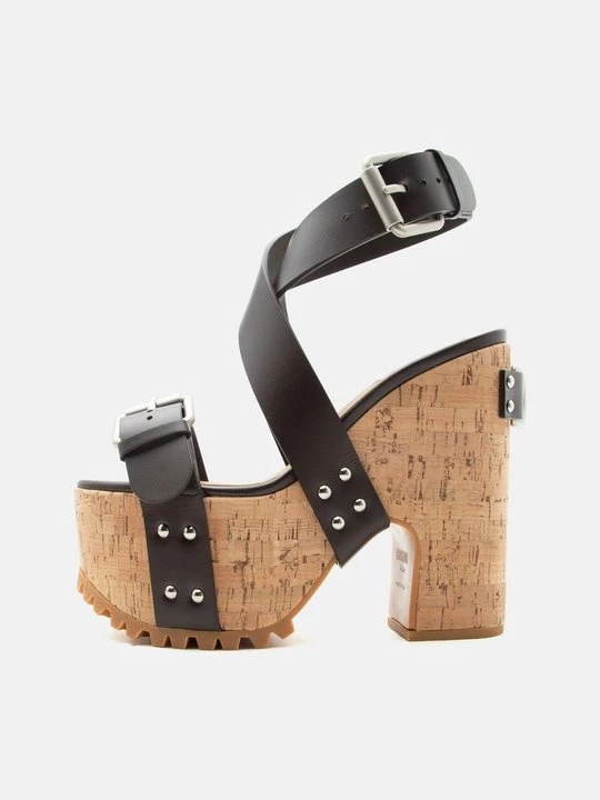 Foto van product Sandalen met hoge hak MOSCHINO bruin