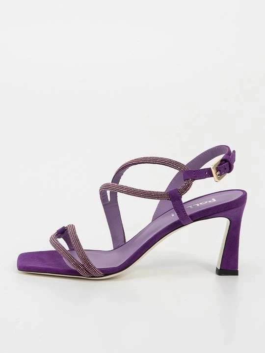 Foto van product Sandalen met hoge hak Pollini paars