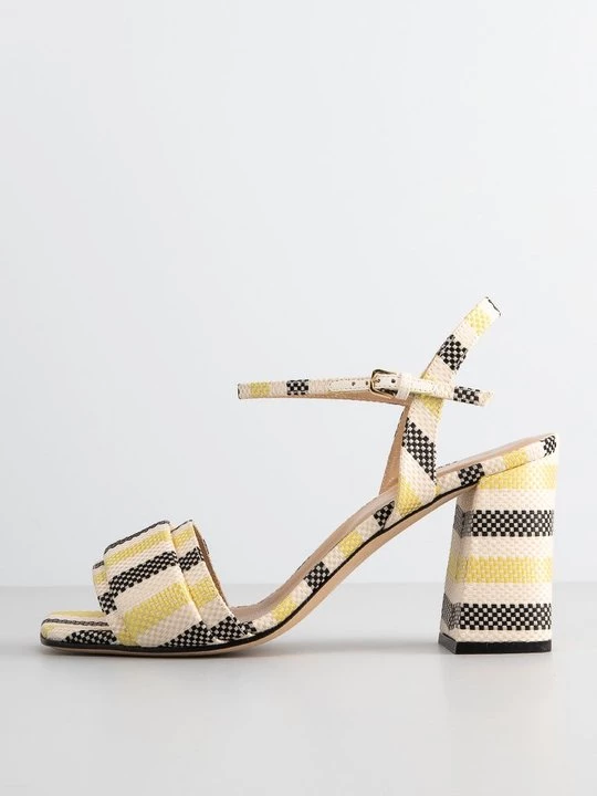 Foto van product Sandalen met hoge hak Sergio Rossi geel